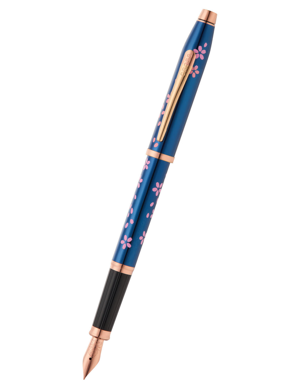 Century® II Cherry Blossom Translucent Blue Lacquer Fine Nib Fountain Pen - The misfit market