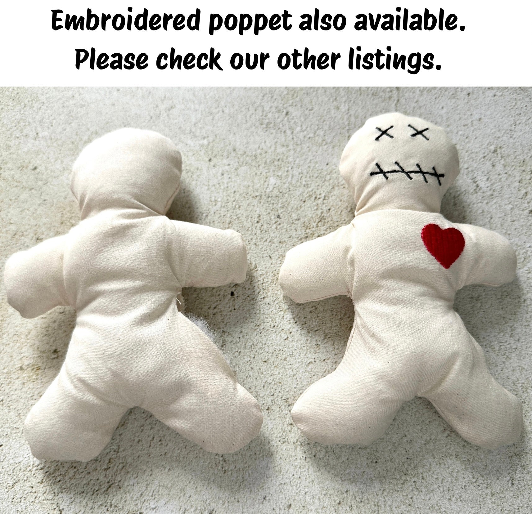 Poppet Doll Kit - Voodoo Doll - Witchcraft Ritual - The misfit market