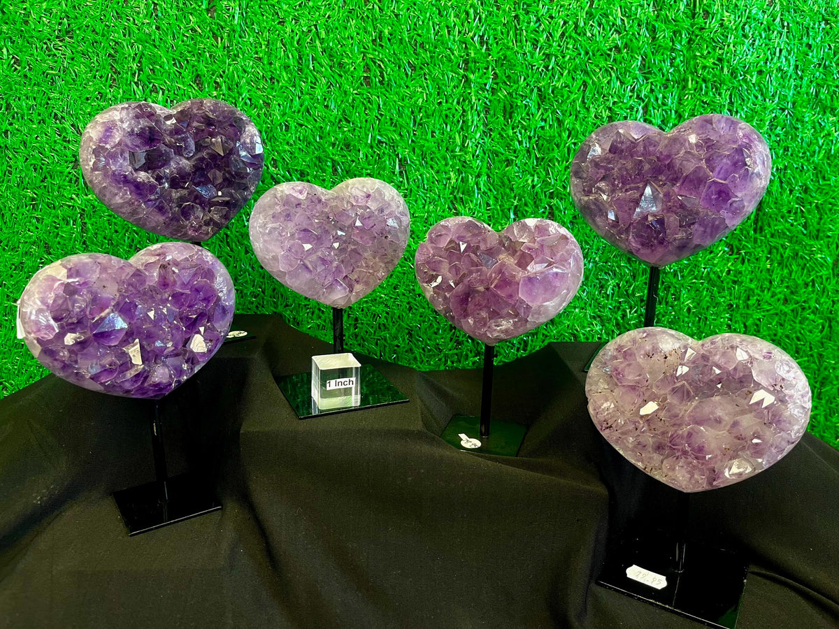 Amethyst Heart