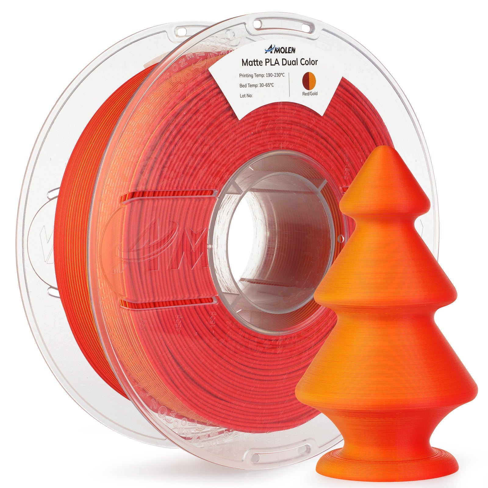 PLA Matte Dual Filament 1.75mm, 1KG/2.2LB - The misfit market