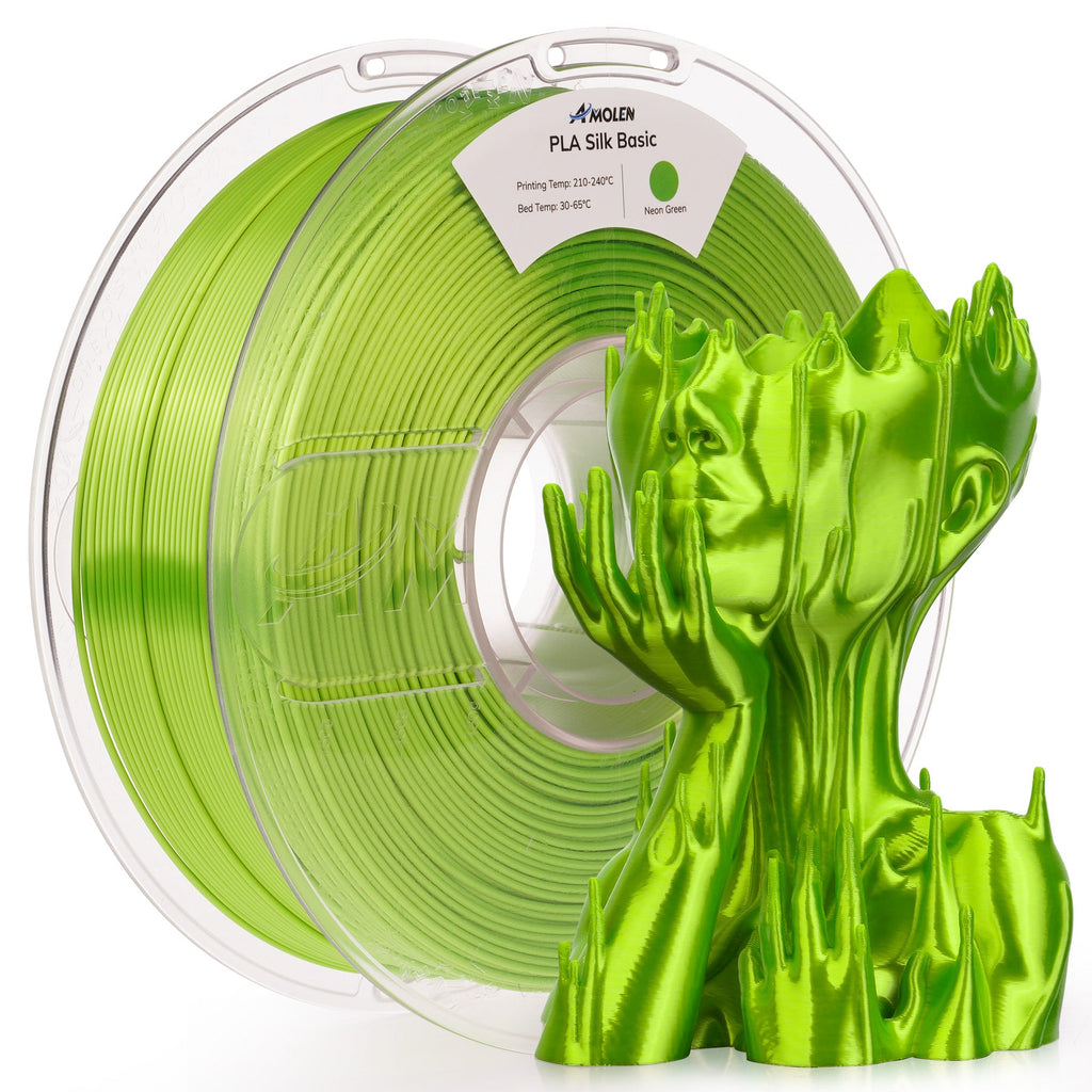 PLA Silk Basic 1.75mm, 1KG/2.2LB - The misfit market