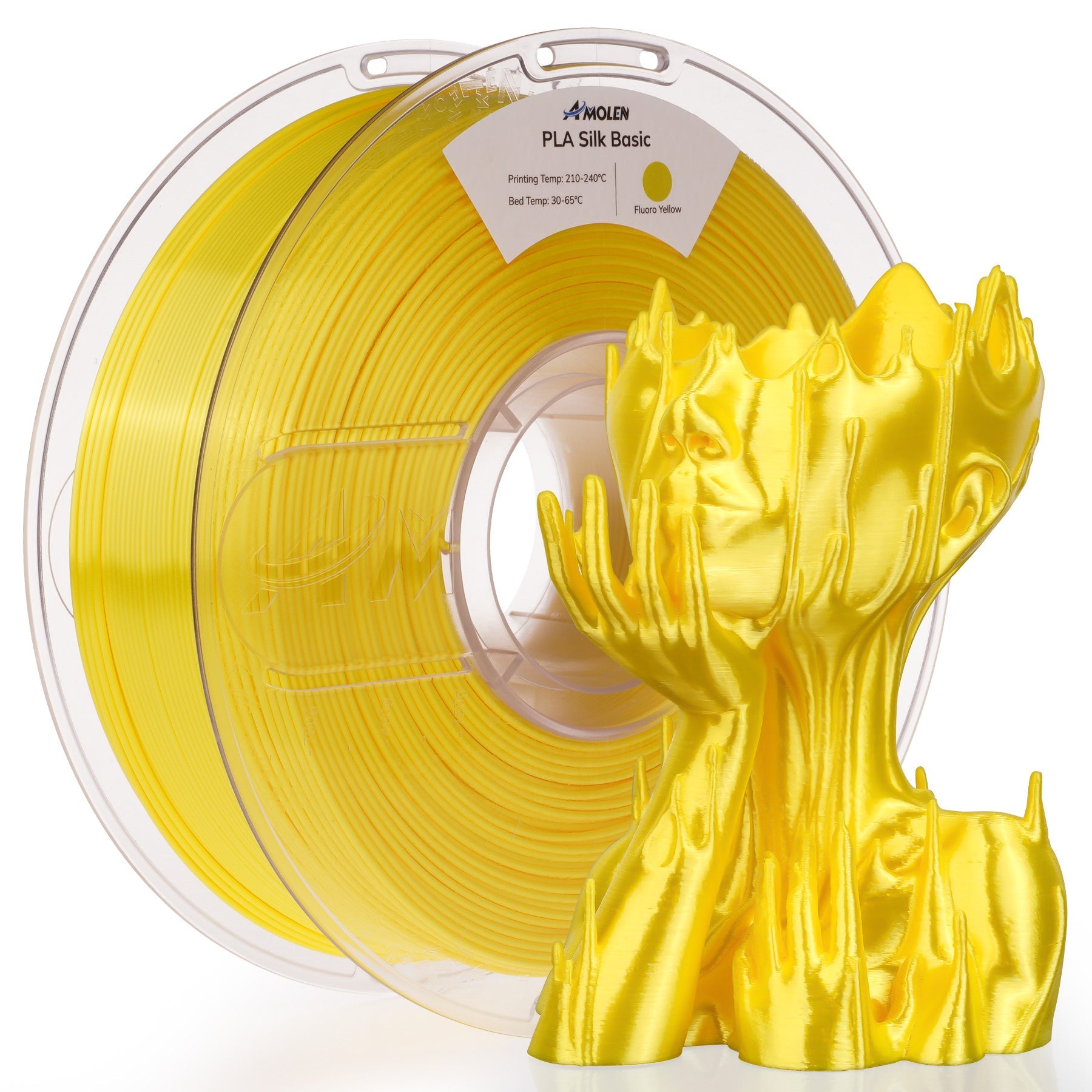 PLA Silk Basic 1.75mm, 1KG/2.2LB - The misfit market