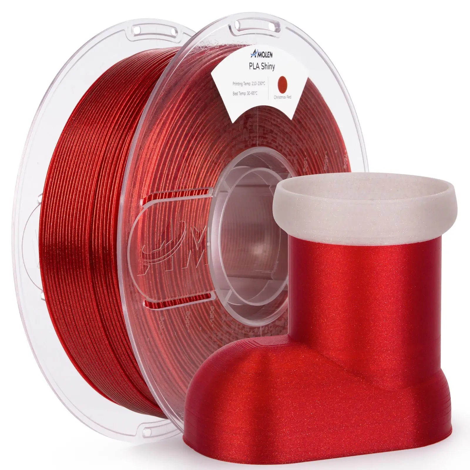 PLA Shiny Glitter 1.75mm, 1KG/2.2LB - The misfit market