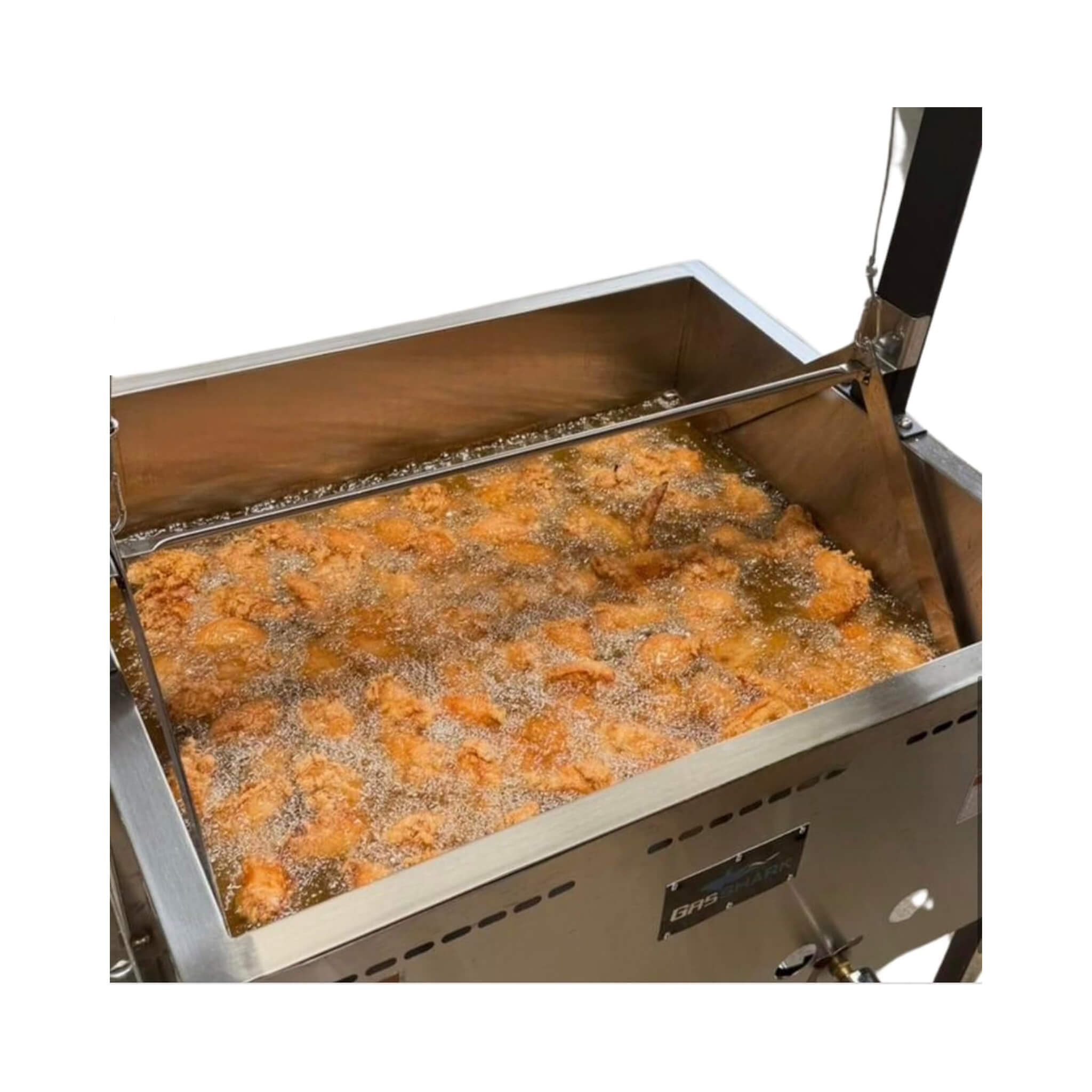 12-Gallon Commercial Outdoor Propane Deep Fryer With Cart (SAK69023)