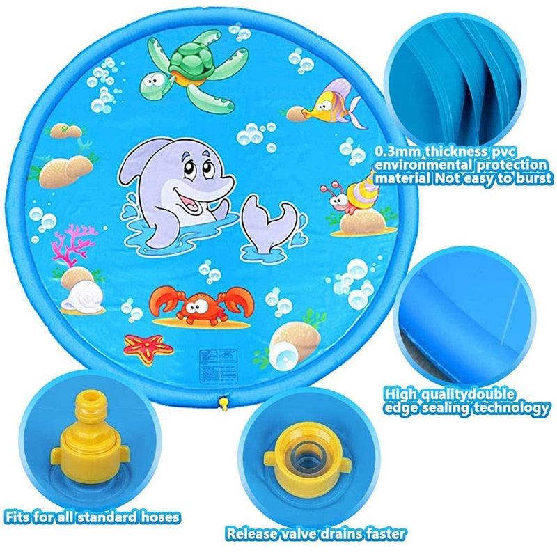 forr Kids And Dog Inflatable Sprinkler Pad - The misfit market