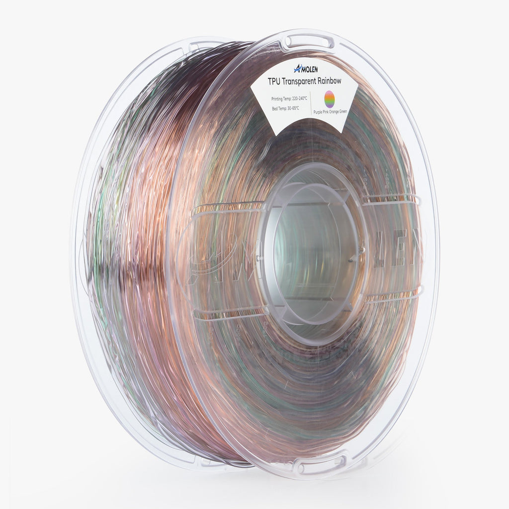 TPU Rainbow 1.75mm, 1KG - The misfit market