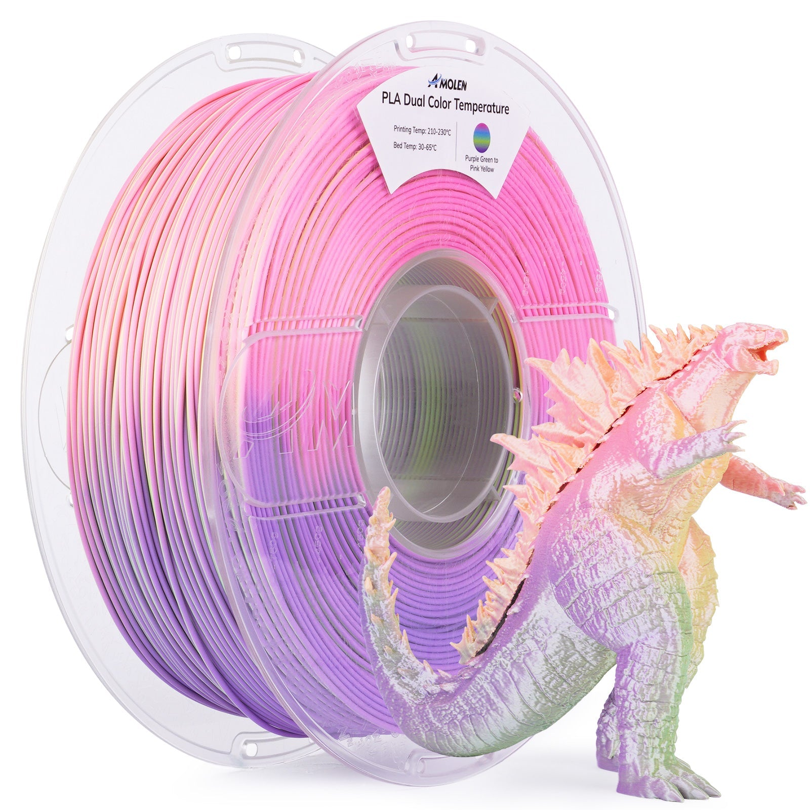 PLA Temperature Color Change 1.75mm, 1KG/2.2LB - The misfit market