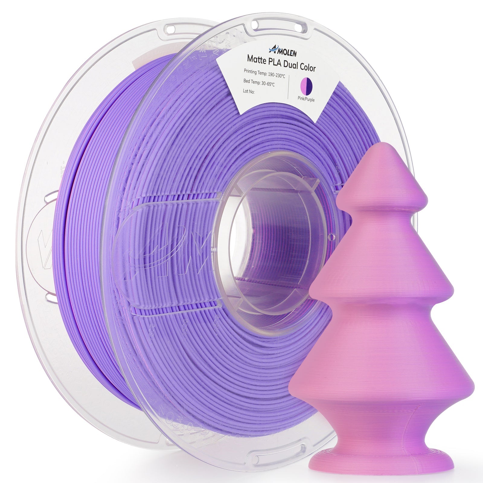 PLA Matte Dual Filament 1.75mm, 1KG/2.2LB - The misfit market