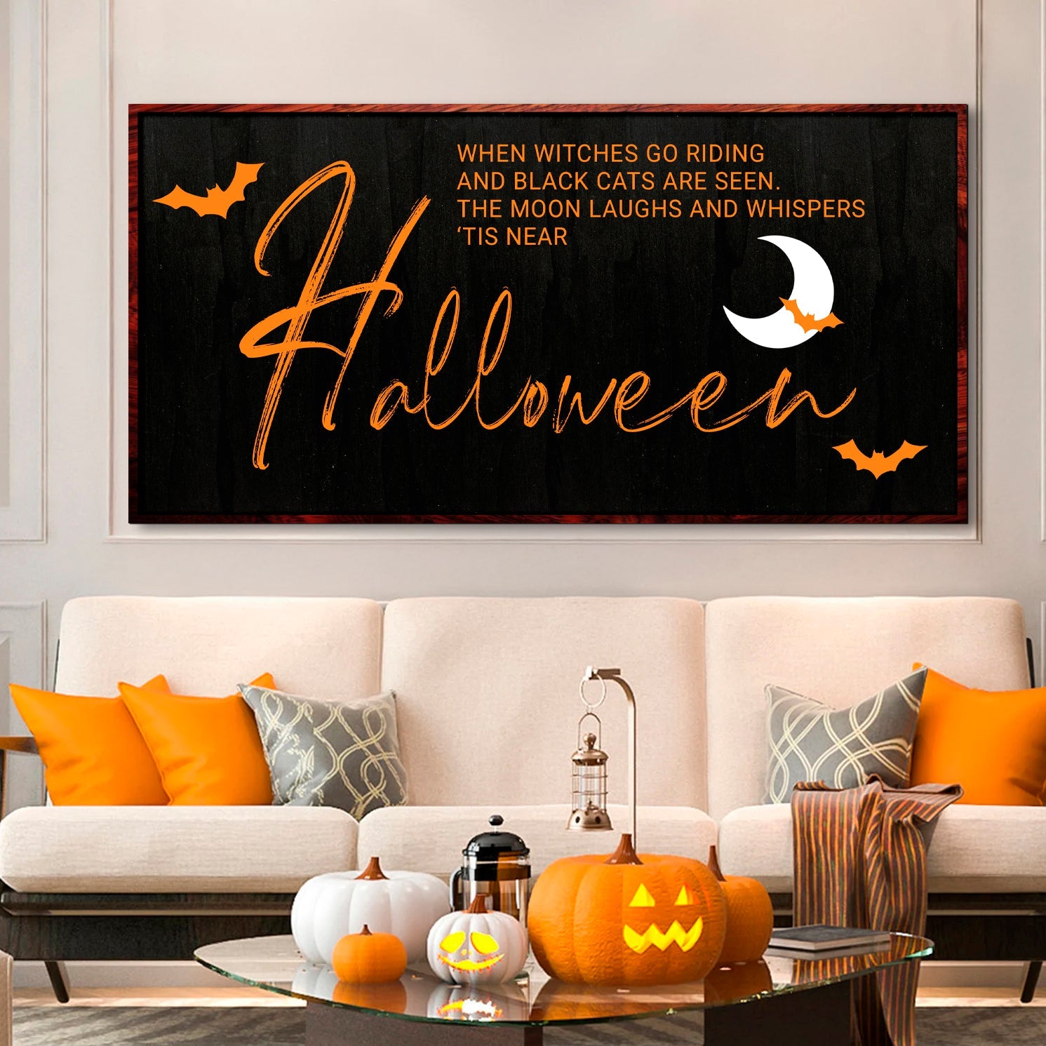 When Witches Halloween Wall Sign - The misfit market