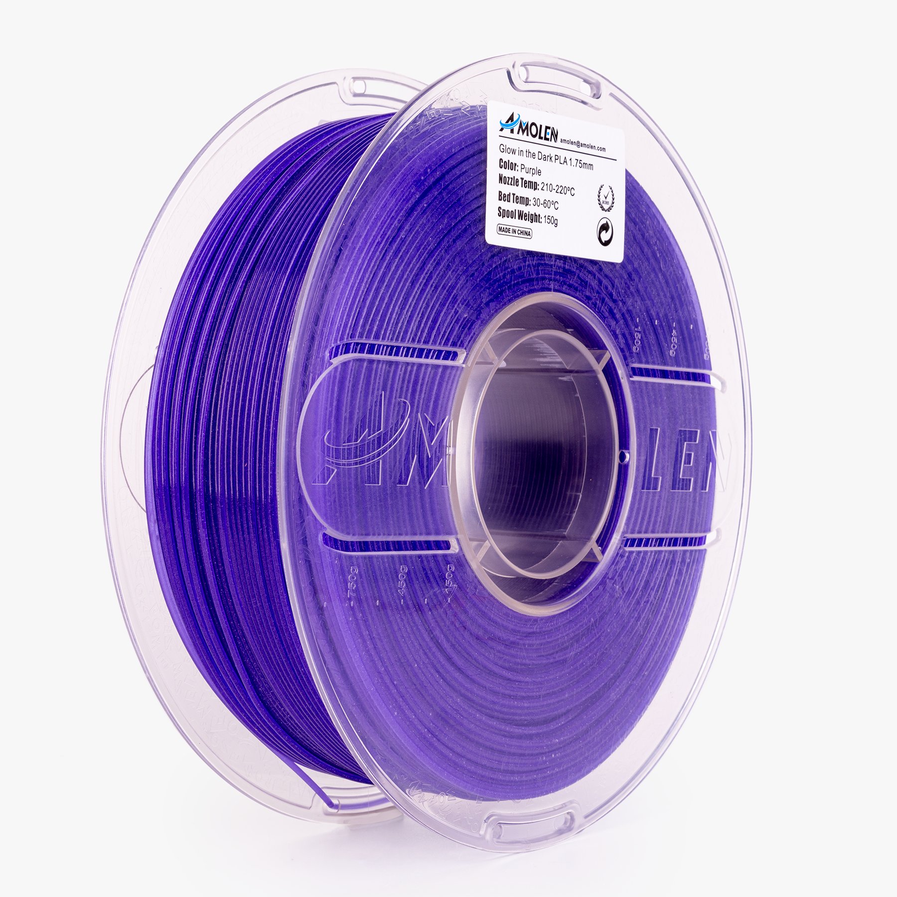 PLA Glow-in-the-Dark 1.75mm, 1KG/2.2LB - The misfit market