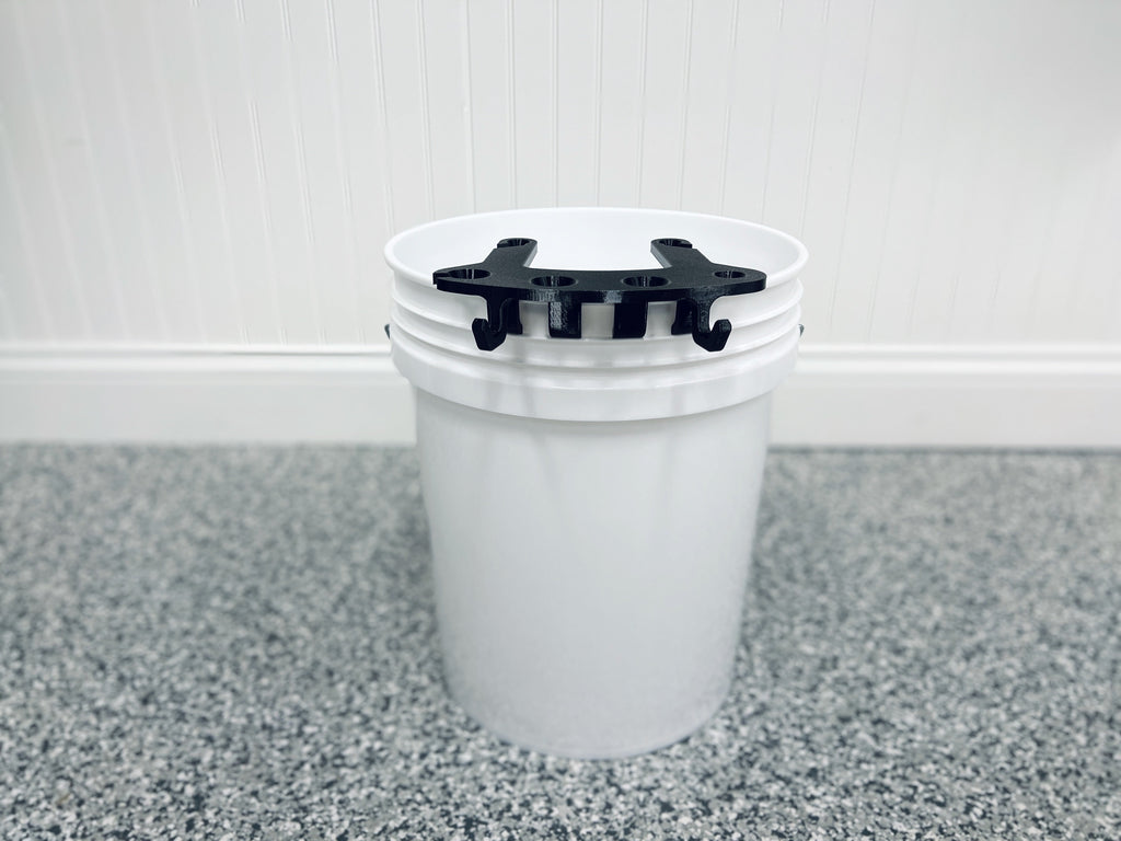 BucketCaddy - Wheel, Tire, & Detailing Brush Organizer for 5-gallon and 6-gallon Car Wash Buckets - The misfit market