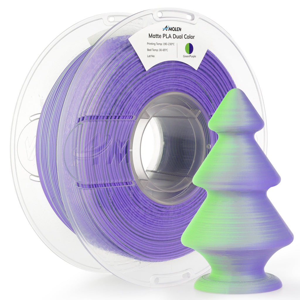 PLA Matte Dual Filament 1.75mm, 1KG/2.2LB - The misfit market