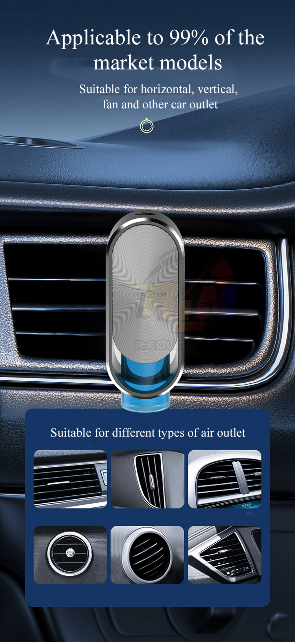 Smart Wireless Car Oil Aroma Diffuser Freshener - The misfit market