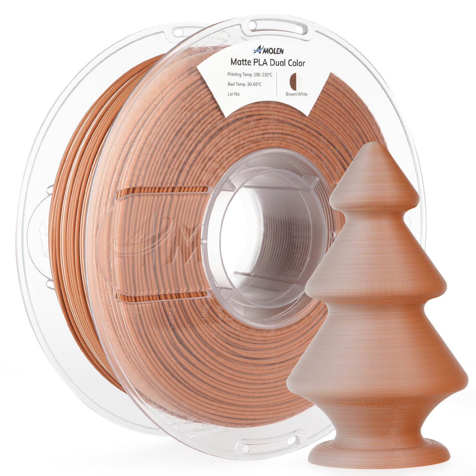 PLA Matte Dual Filament 1.75mm, 1KG/2.2LB - The misfit market