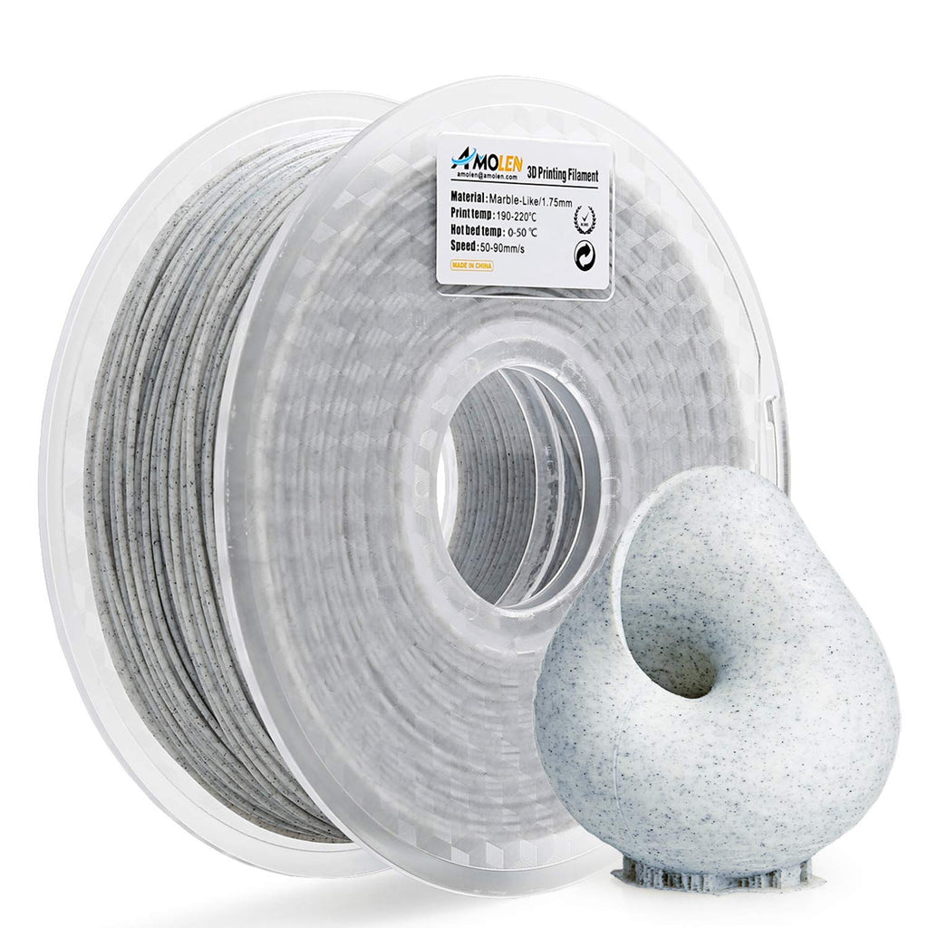 PLA Marble 1.75mm, 1KG/2.2LB - The misfit market