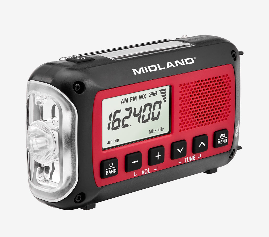 Portable Emergency Weather Alert Crank Radio