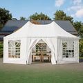 [20X15FT] Extra-Large Heavy-Duty Outdoor Waterproof Party And Wedding Tent With Steel Frame (SAK07645)