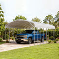 [20X40FT] Alora Heavy-Duty Outdoor High-Clearance Metal Carport (SAK67509)