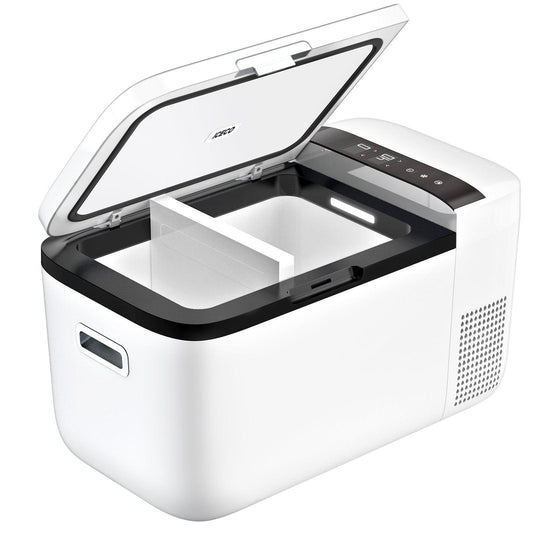 GO20 Dual Zone 12V Portable Freezer - White | ICECO | 20 LT - The misfit market