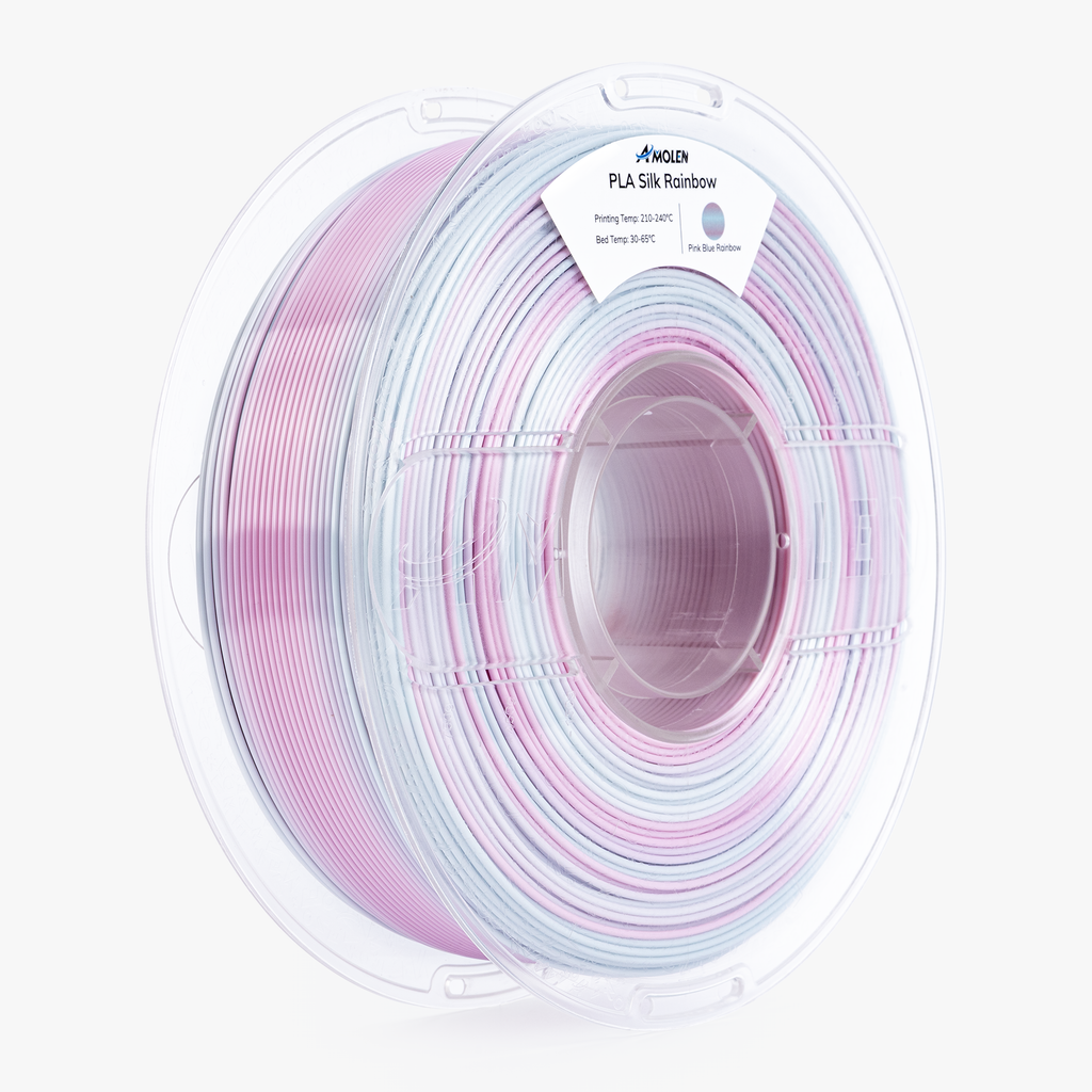 PLA Silk Rainbow 1.75mm, 1KG/2.2LB - The misfit market