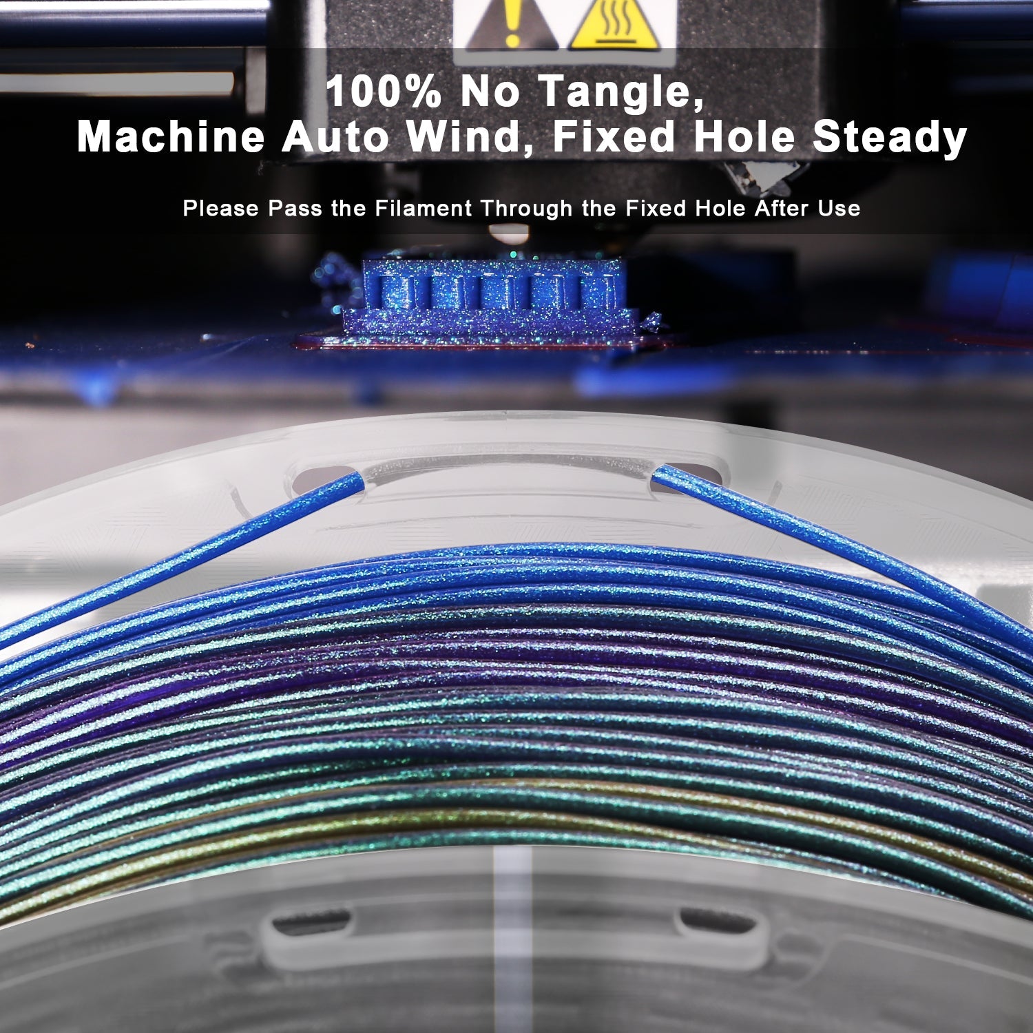 PLA Galaxy / Sparkle & Shiny 1.75mm, 1KG/2.2LB - The misfit market
