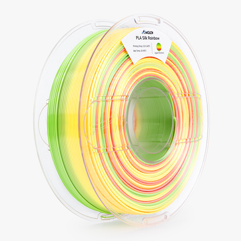 PLA Silk Rainbow 1.75mm, 1KG/2.2LB - The misfit market