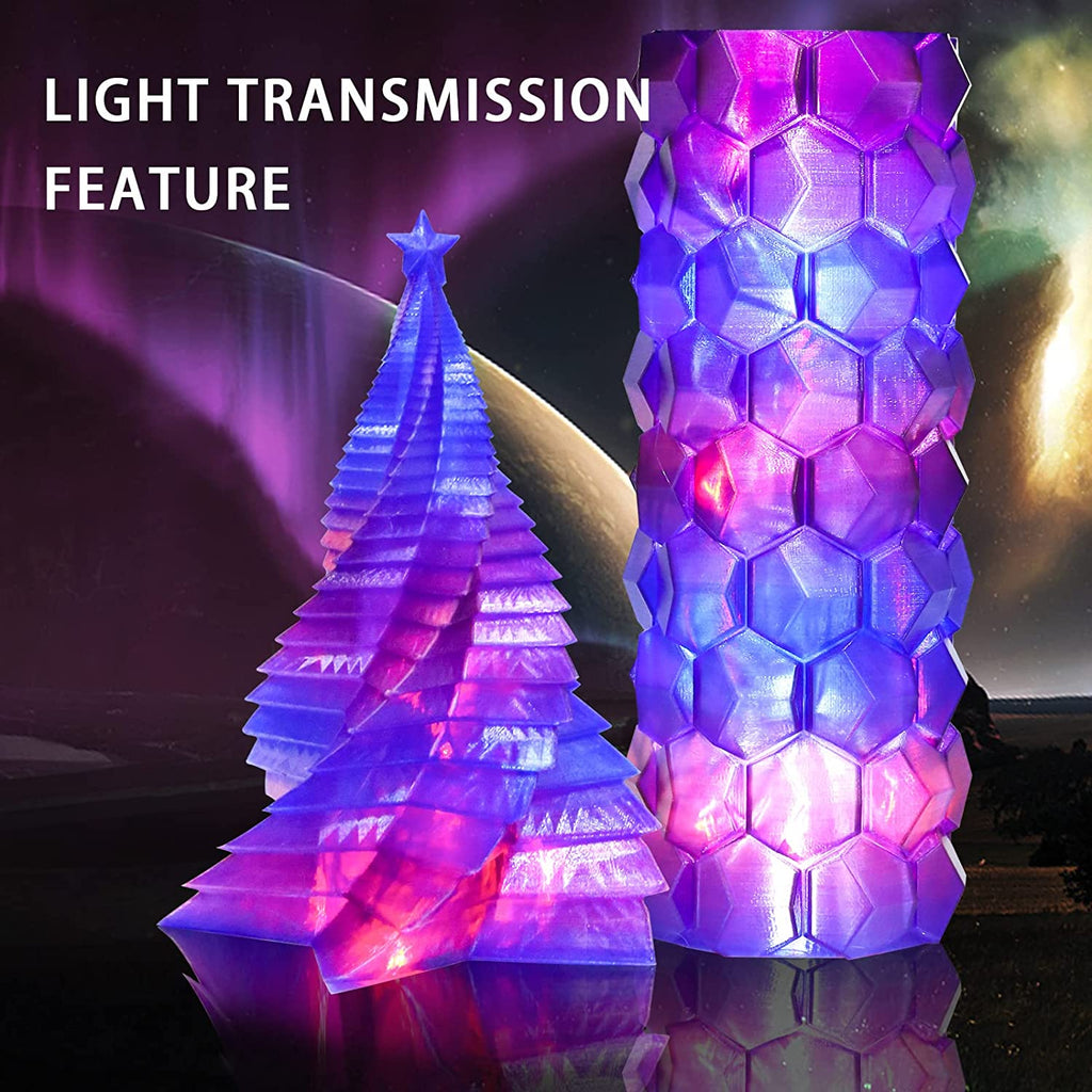 PLA Crystal-Transparent Gradient Variety Pack (4x200g) - The misfit market