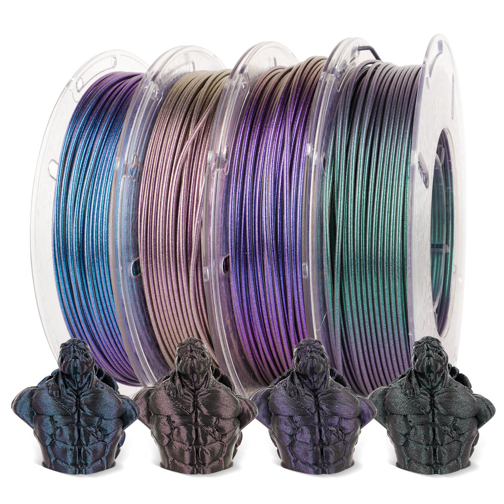 PLA Galaxy / Sparkle & Shiny Variety Pack (4x200g) - The misfit market