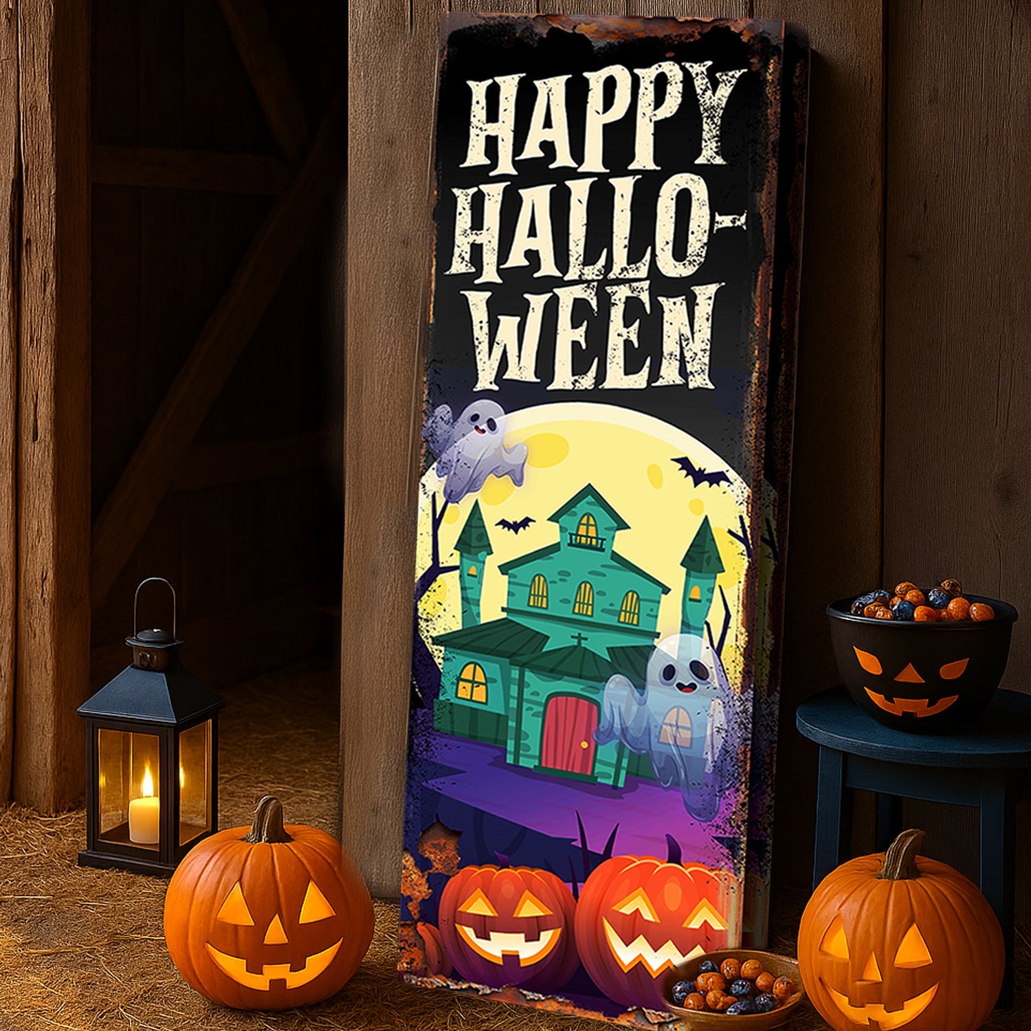 Halloween Welcome Sign - The misfit market