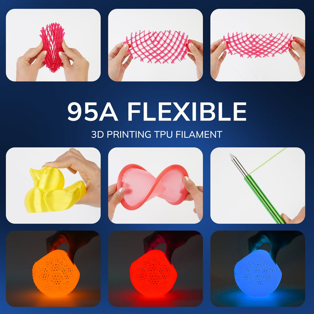TPU Glow-in-the-Dark 1.75mm, 1KG/2.2LB - The misfit market