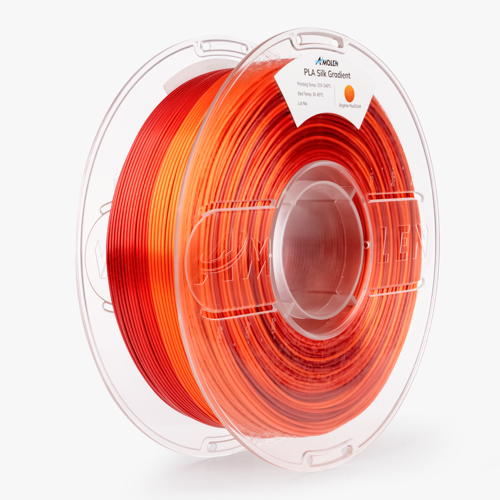 PLA Silk Shiny Gradient 1.75mm, 1KG/2.2LB - The misfit market
