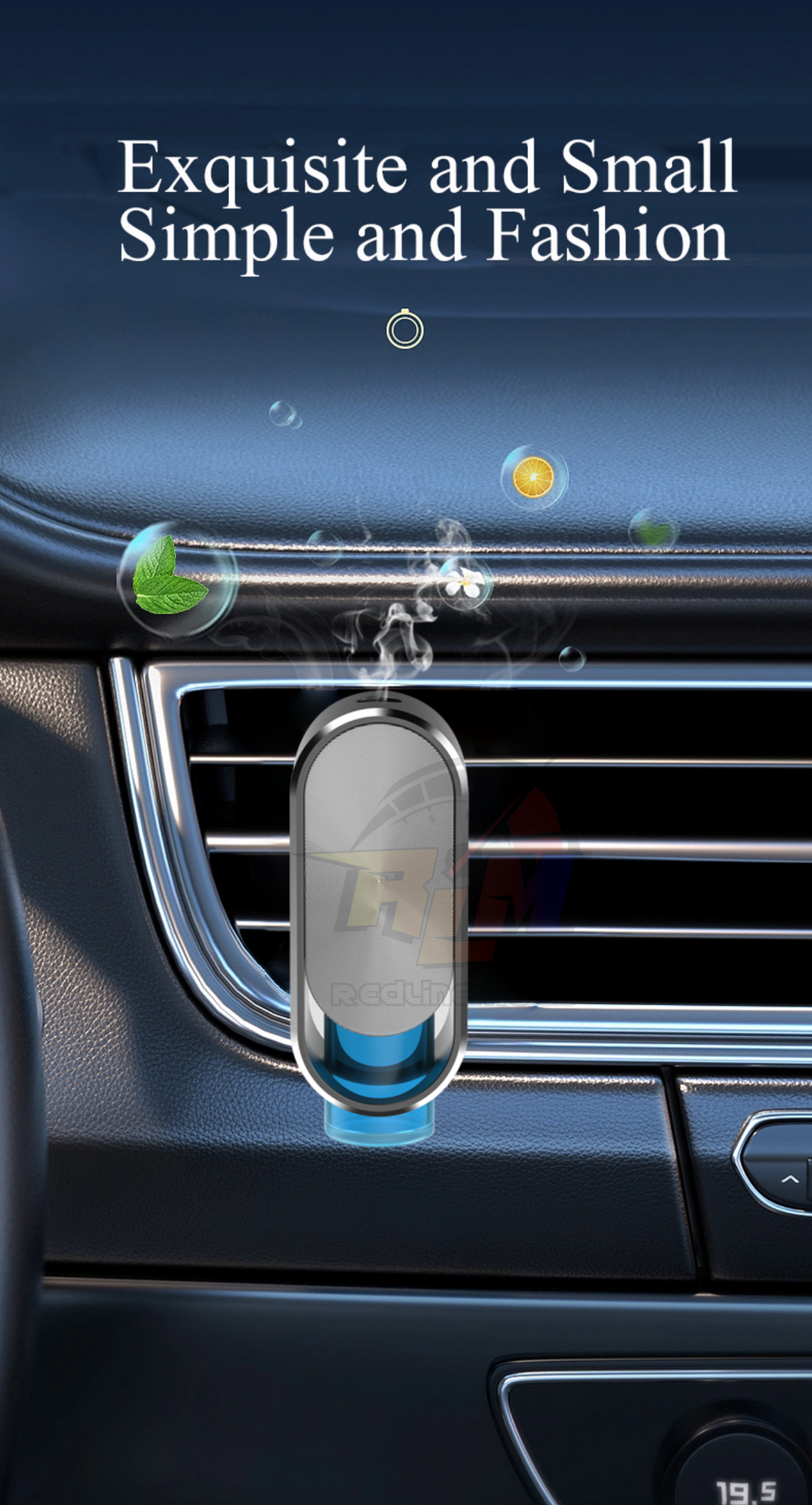 Smart Wireless Car Oil Aroma Diffuser Freshener - The misfit market