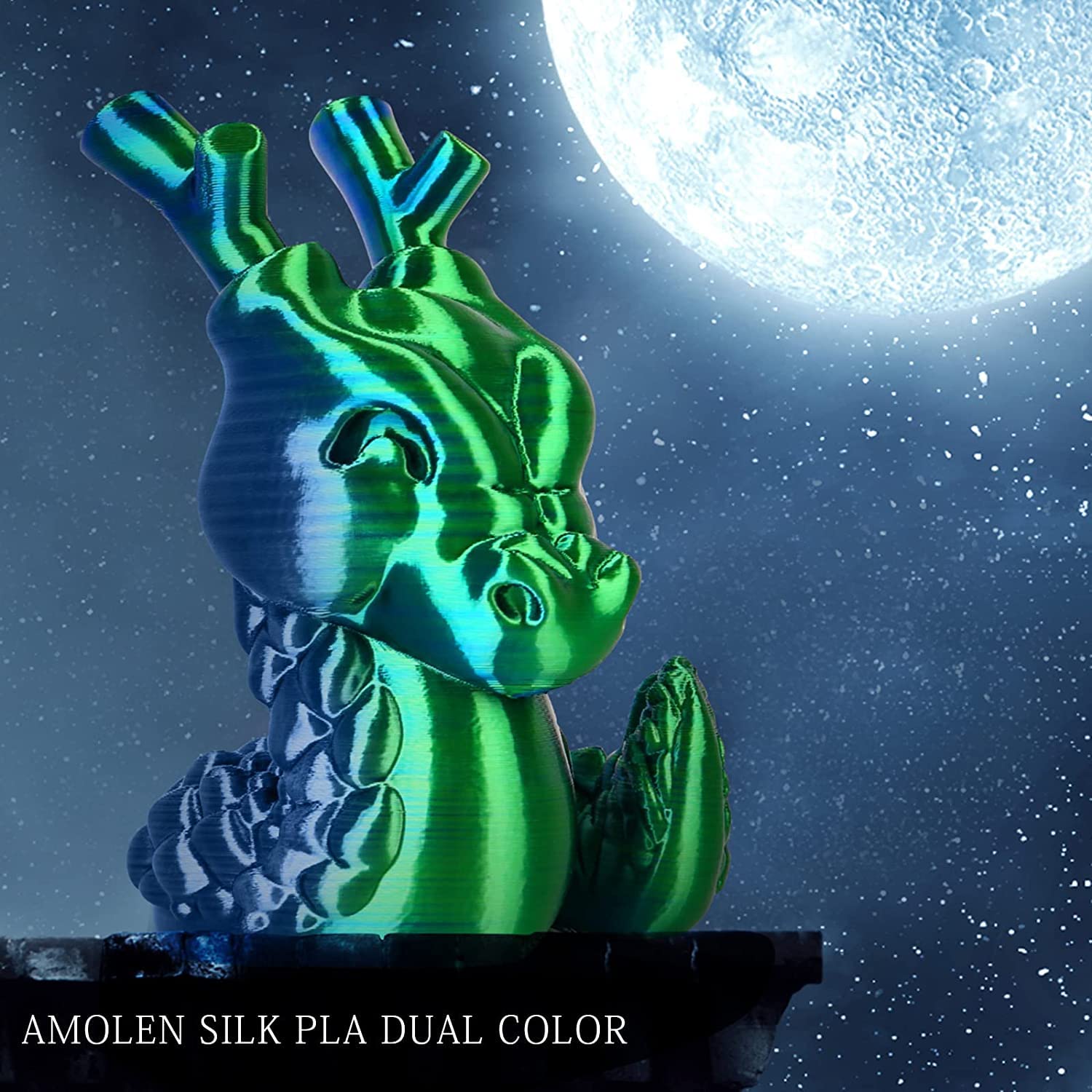 Dual Color 3D Printing Filament Pack 4x200g | the misfit market - The misfit market