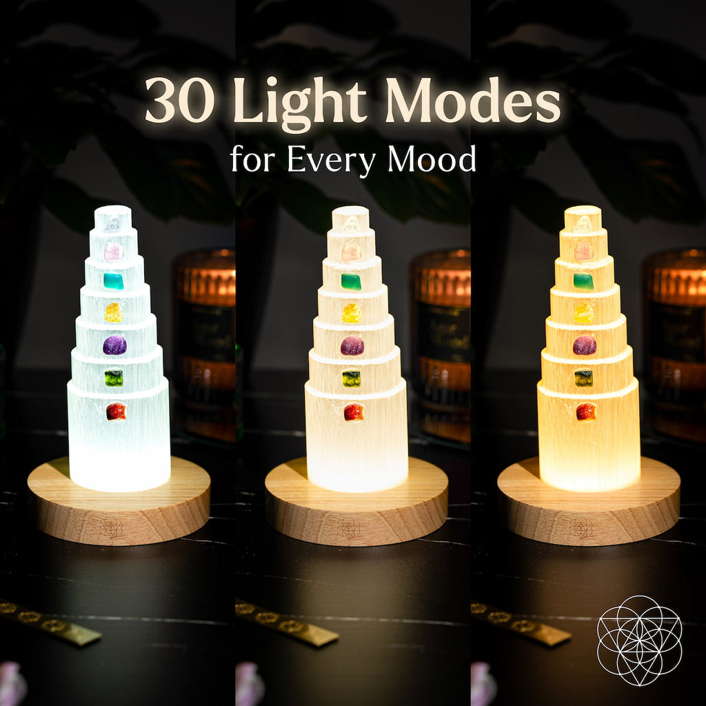 The Stress Shield Lamp - 7 Stones of Healing - The misfit market