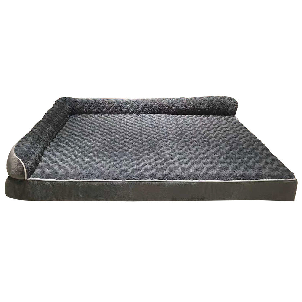 Washable L-Shaped Pet Sofa Dog Bed - The misfit market