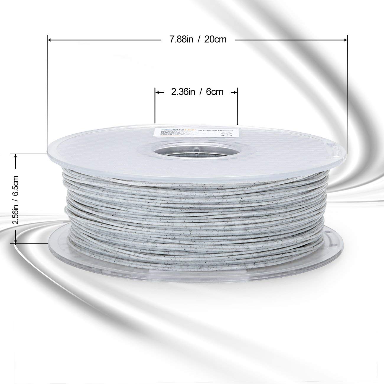 PLA Marble 1.75mm, 1KG/2.2LB - The misfit market