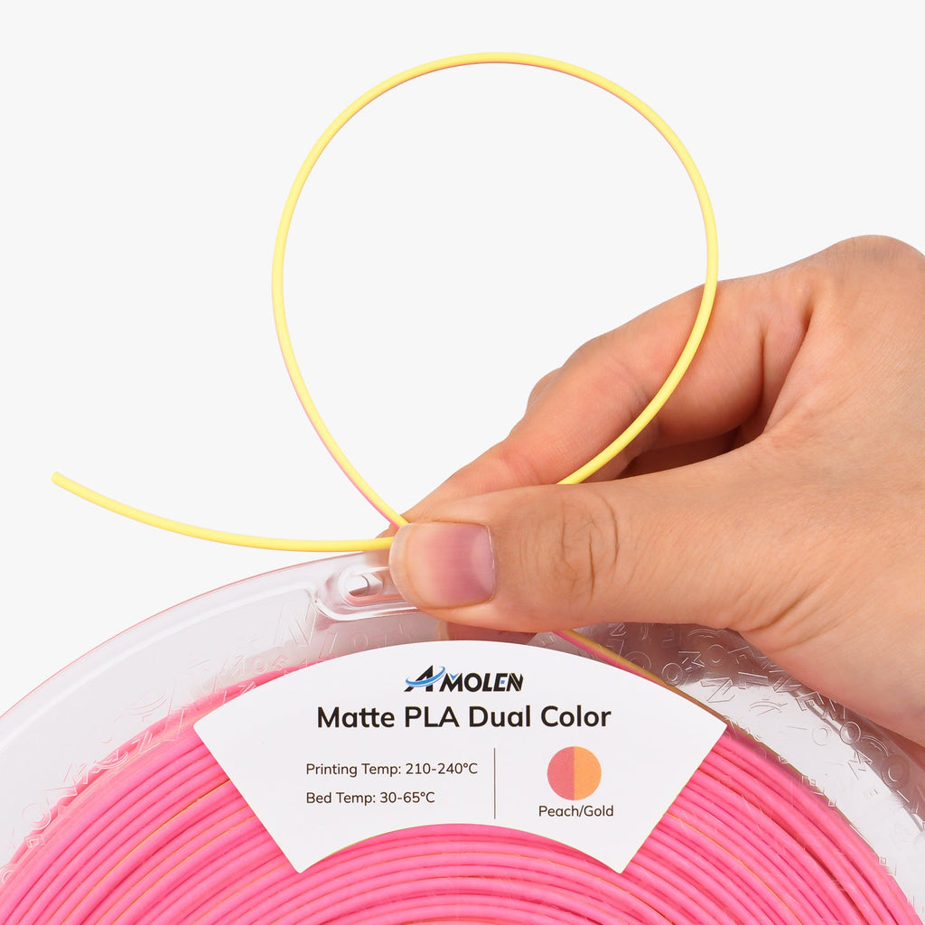 PLA Matte Dual Filament 1.75mm, 1KG/2.2LB - The misfit market