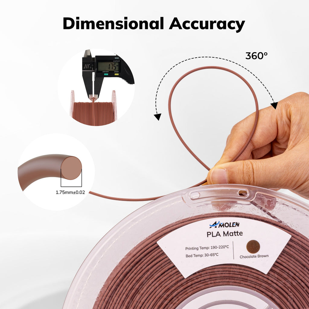 PLA Matte Basic 1.75mm, 1KG/2.2LB - The misfit market