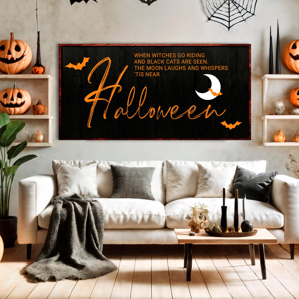 When Witches Halloween Wall Sign - The misfit market