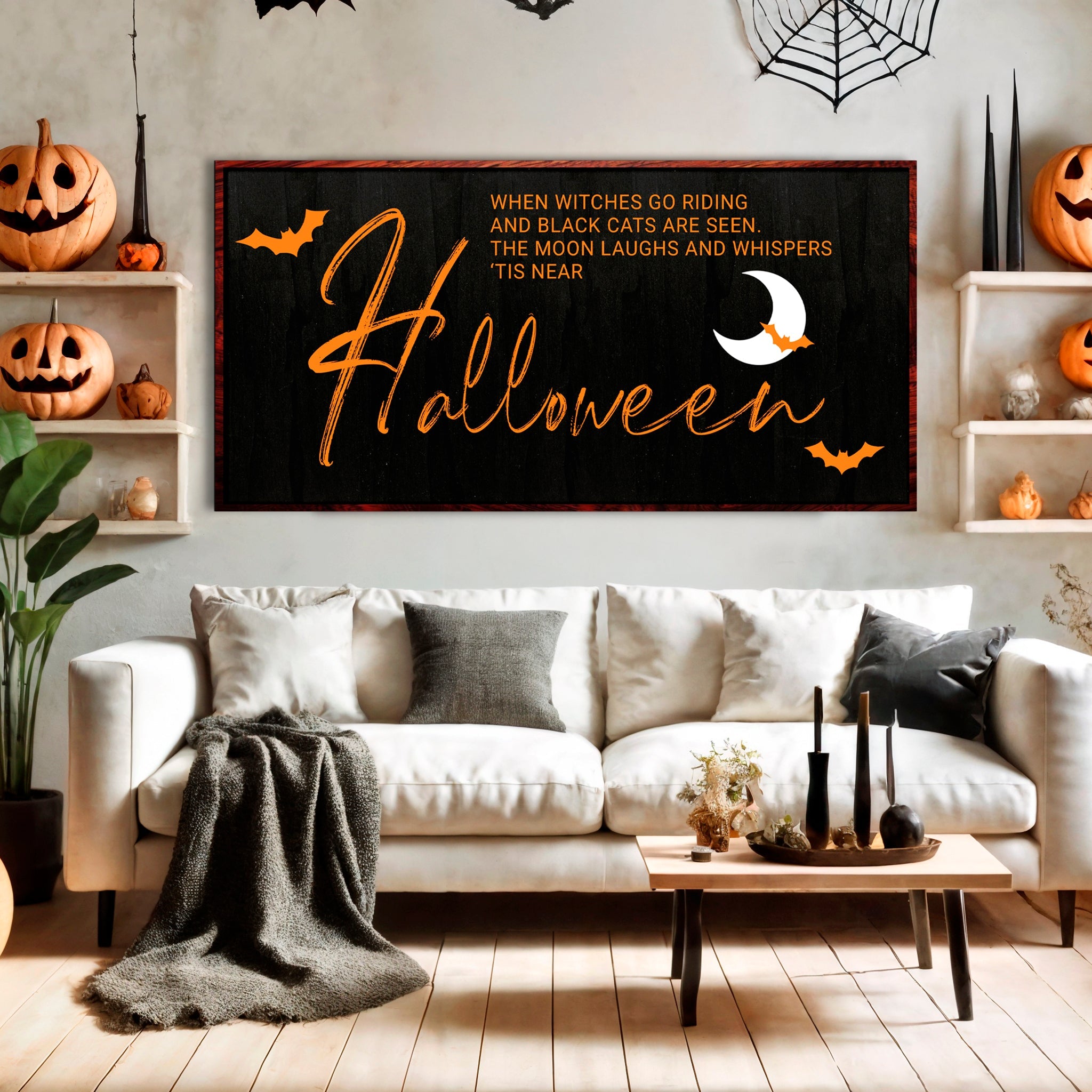 When Witches Halloween Wall Sign - The misfit market