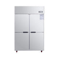 48-Inch Commercial 33 Cu.Ft Stainless Steel Reach-In Refrigerator With Four Split Doors (SAK83046)