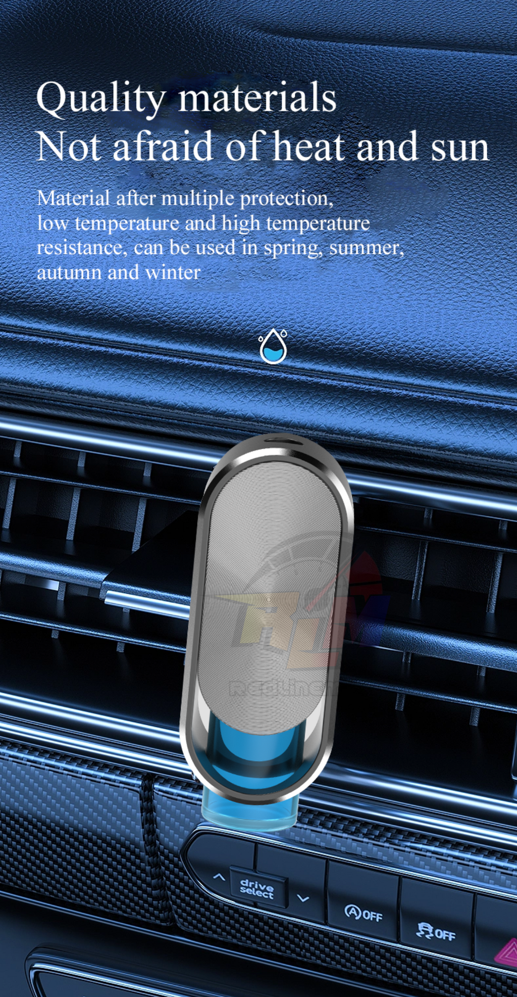 Smart Wireless Car Oil Aroma Diffuser Freshener - The misfit market