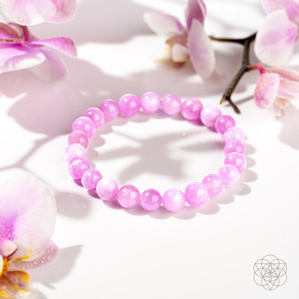 The Heart Reset - Rare Pink Kunzite Bracelet - The misfit market