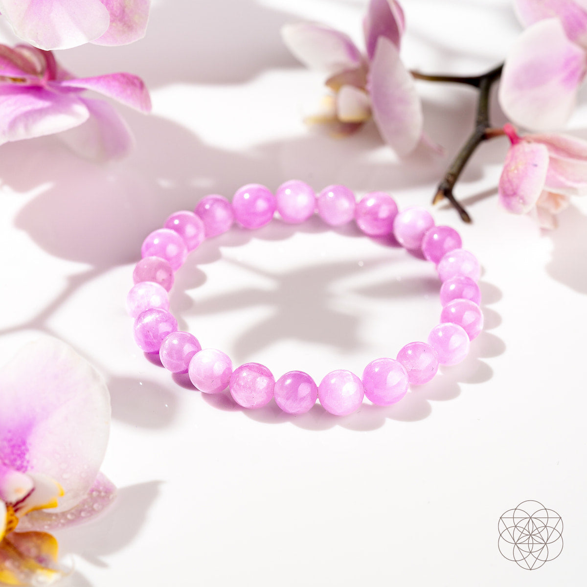 The Heart Reset - Rare Pink Kunzite Bracelet - The misfit market