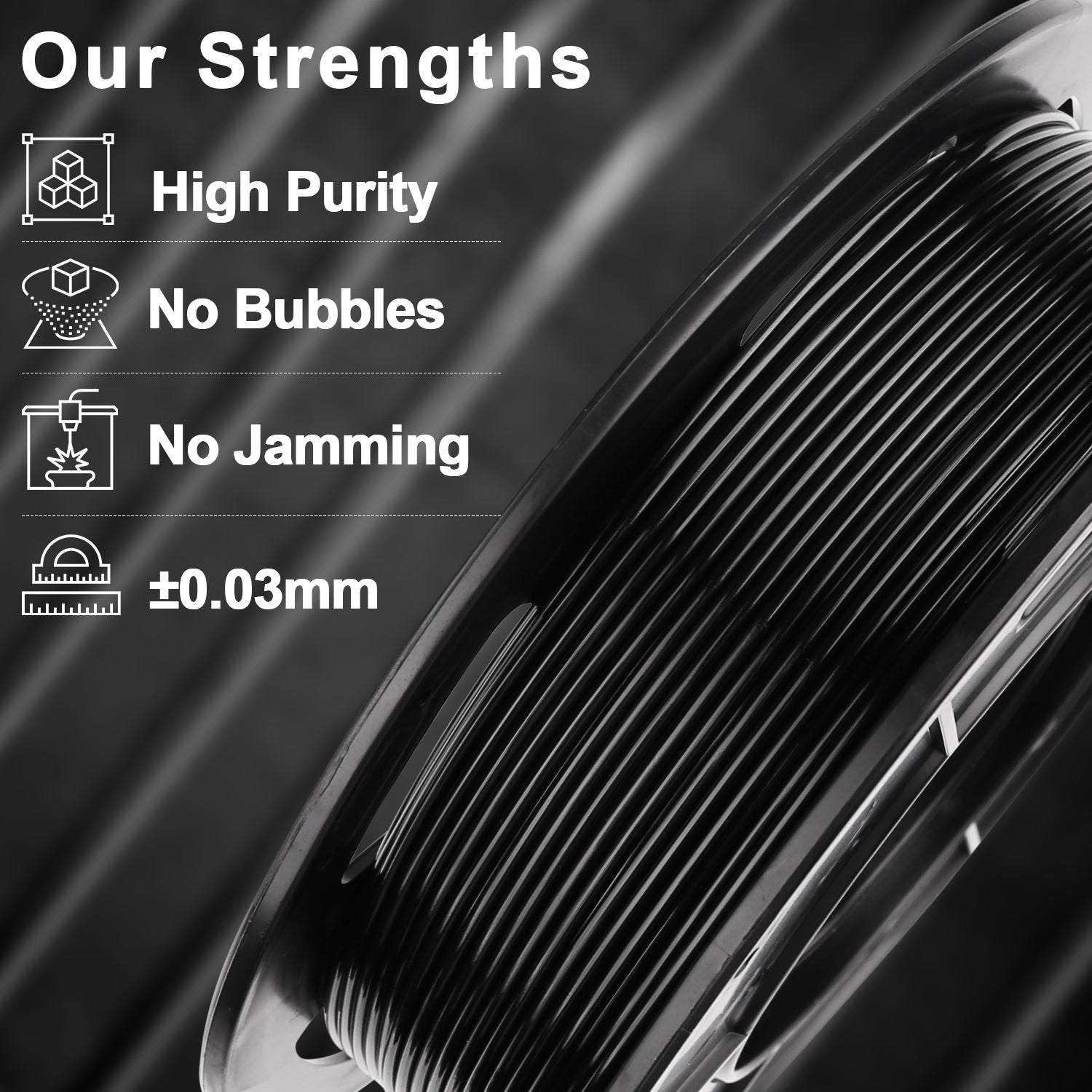 PLA Basic Variety Pack (4 x 250g), 1.75mm - The misfit market