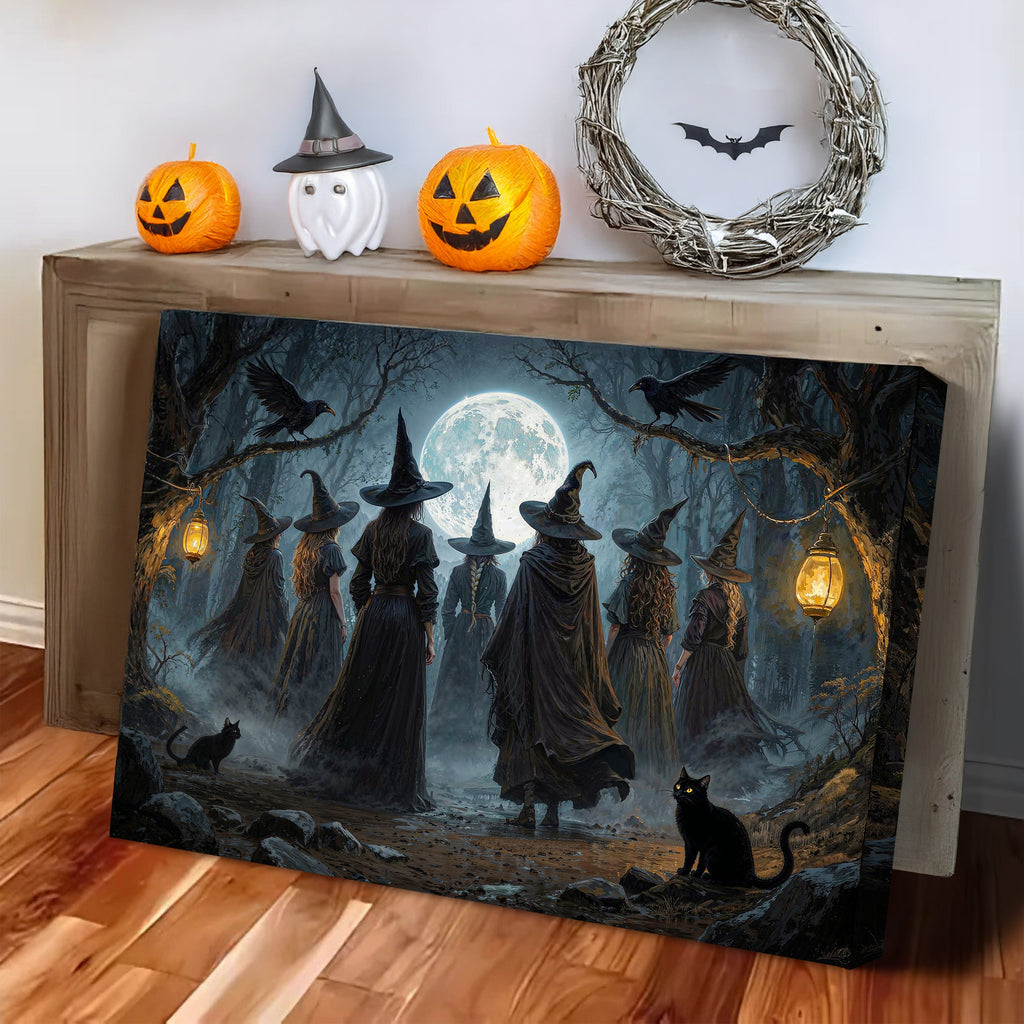 Coven of Witches Halloween Wall Art - The misfit market