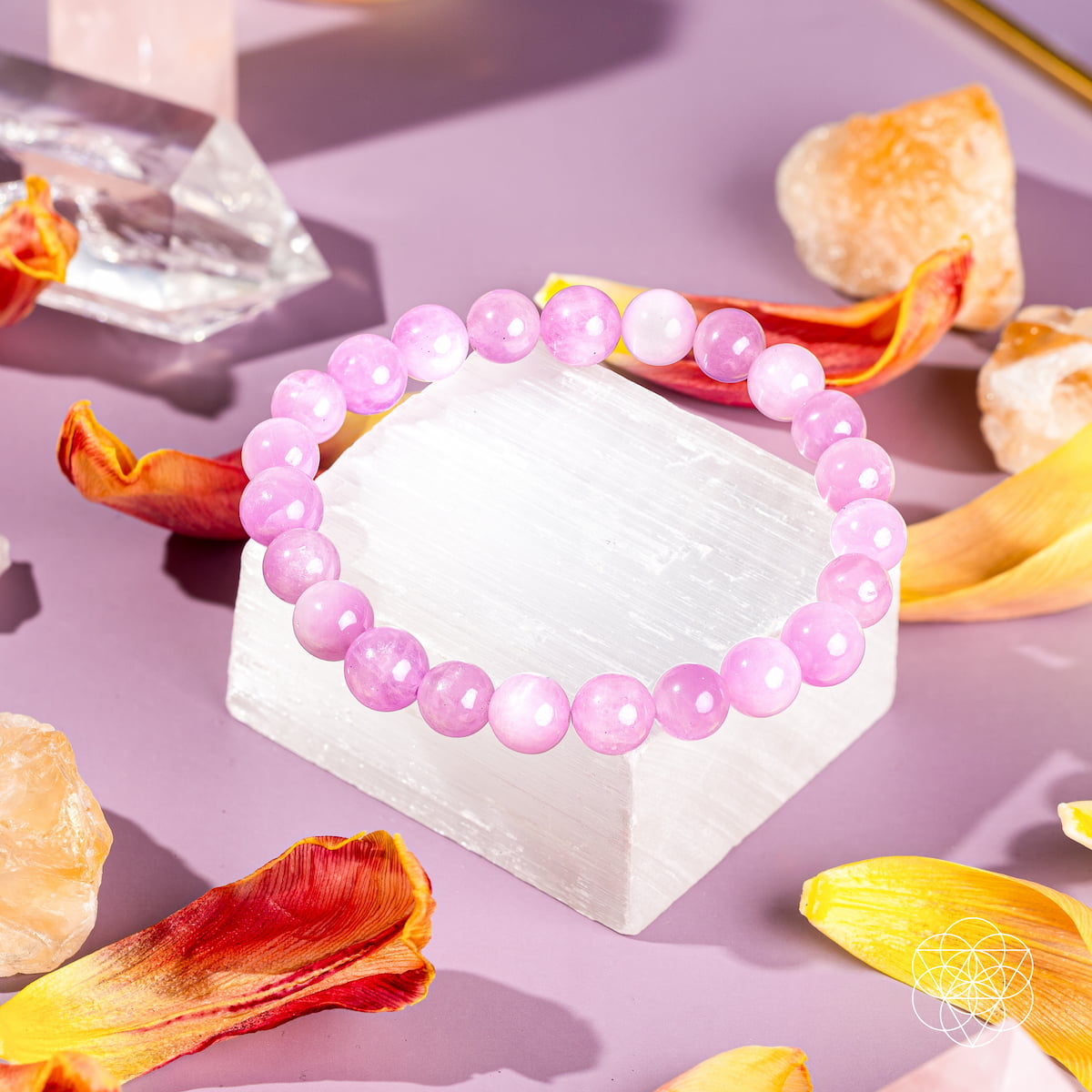 The Heart Reset - Rare Pink Kunzite Bracelet - The misfit market