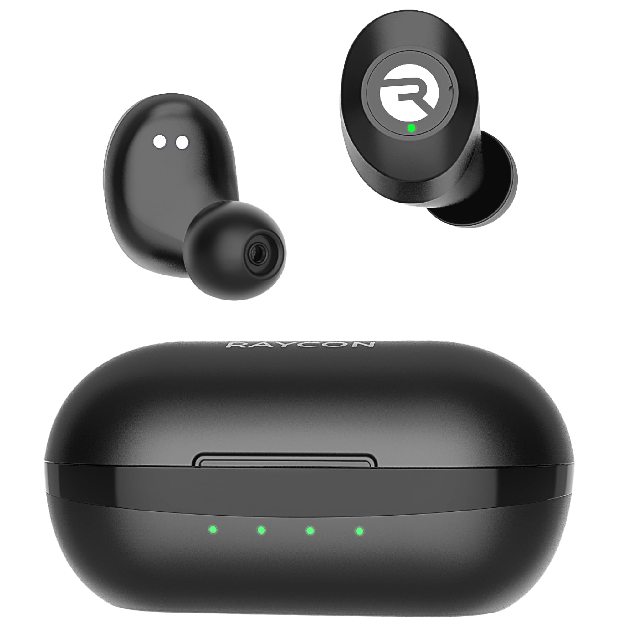 Raycon Everyday Bluetooth Wireless Earbuds with Microphone - Active Noise Cancelling, Sweat & Water-Resistant Earphones, Ear Buds Wireless Bluetooth Up to 32 Hours Playtime (Blue)