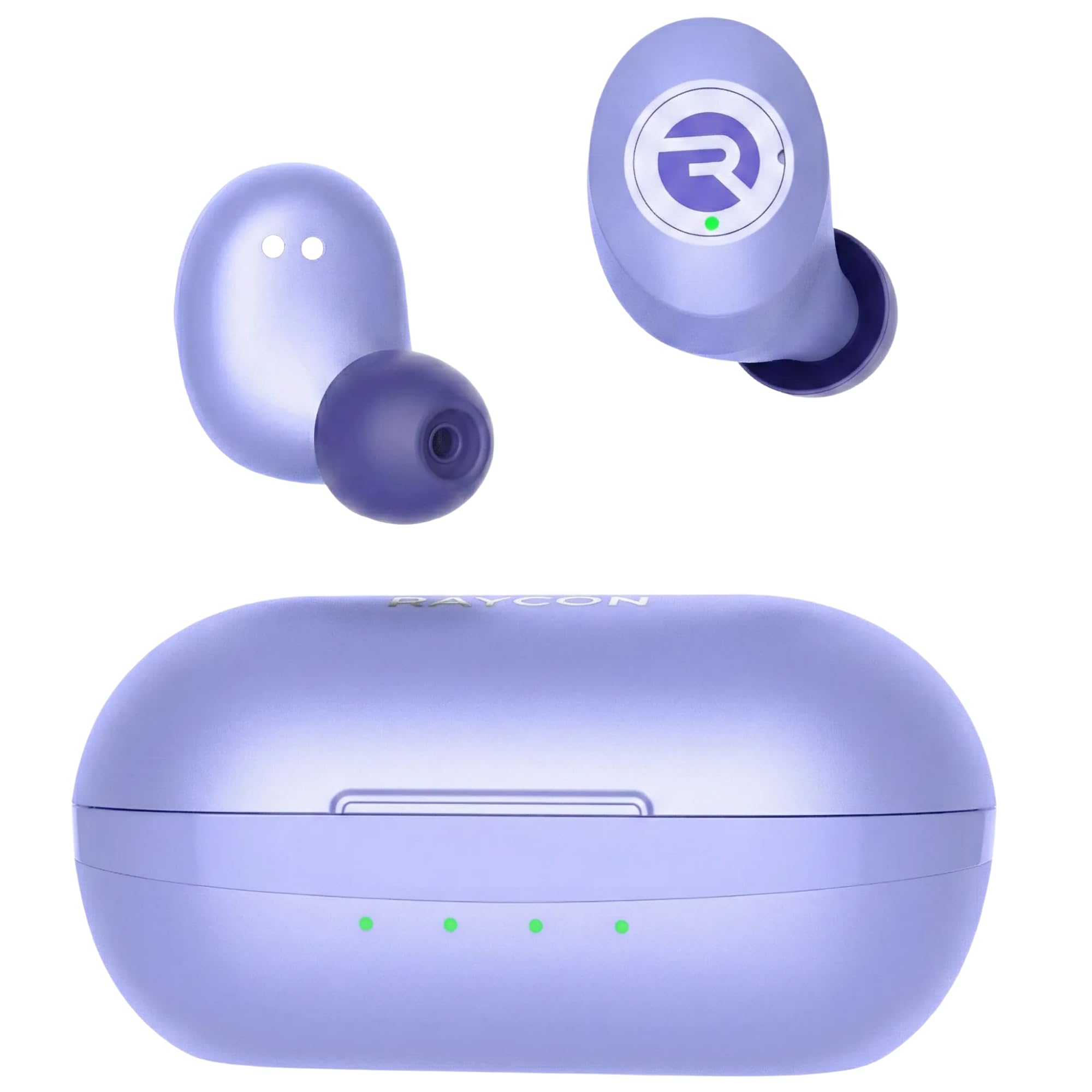 Raycon Everyday Bluetooth Wireless Earbuds with Microphone - Active Noise Cancelling, Sweat & Water-Resistant Earphones, Ear Buds Wireless Bluetooth Up to 32 Hours Playtime (Blue)