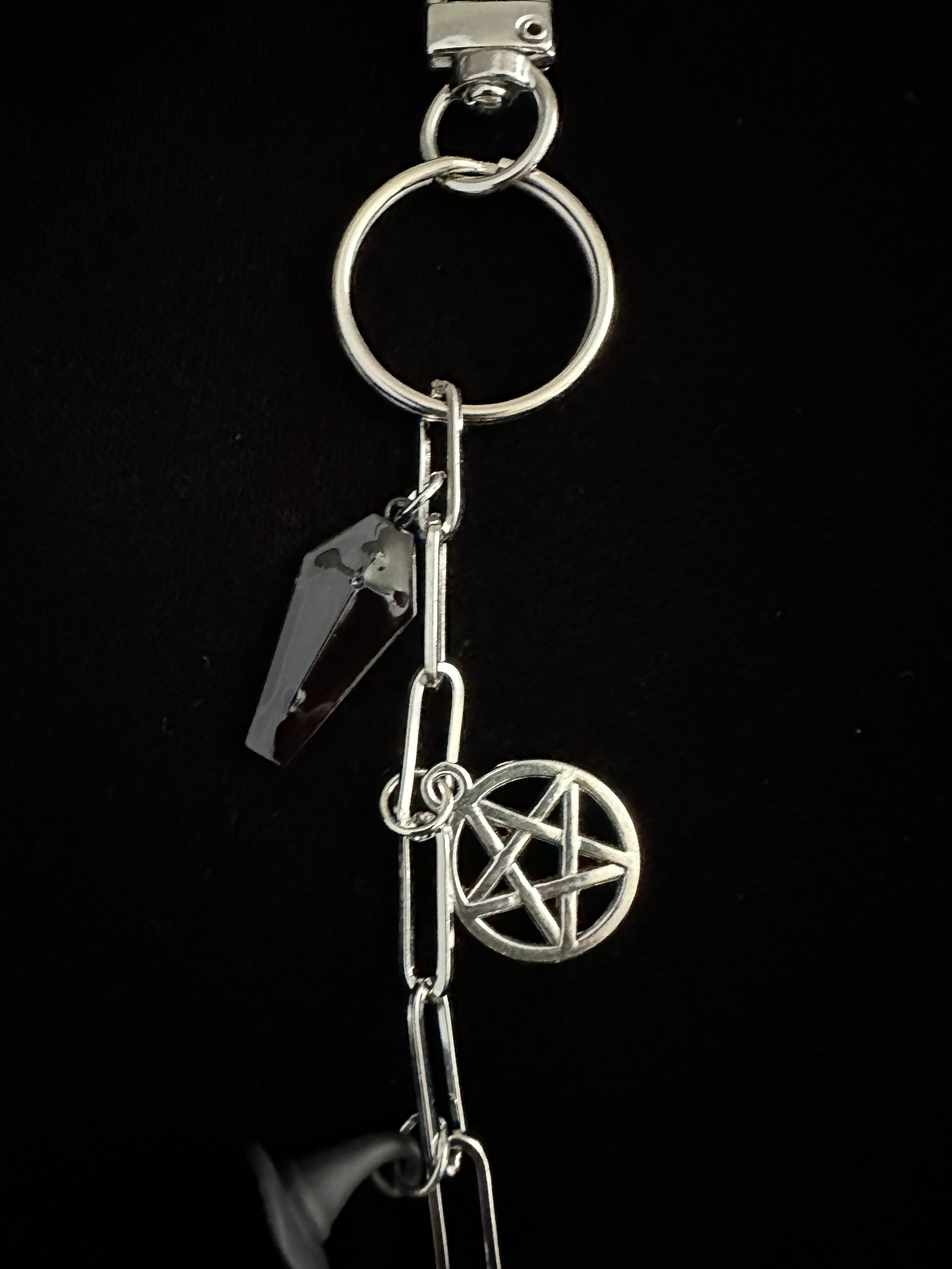 Spooky Horror Bag Charm Keychain - The misfit market
